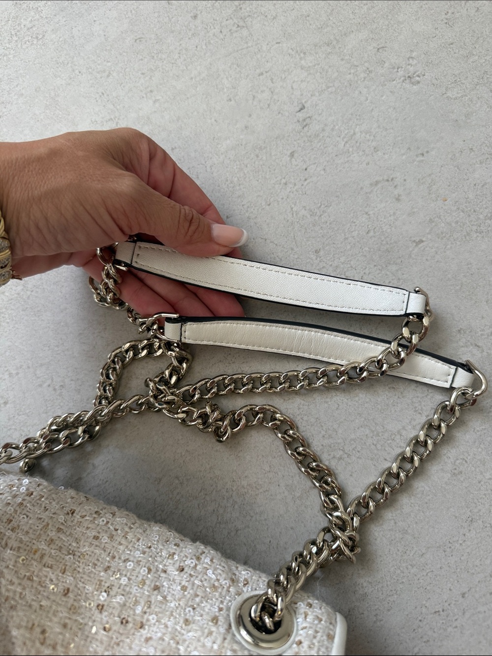 Kate Spade Sequin Chain Crossbody Bag - Picture 9 of 12